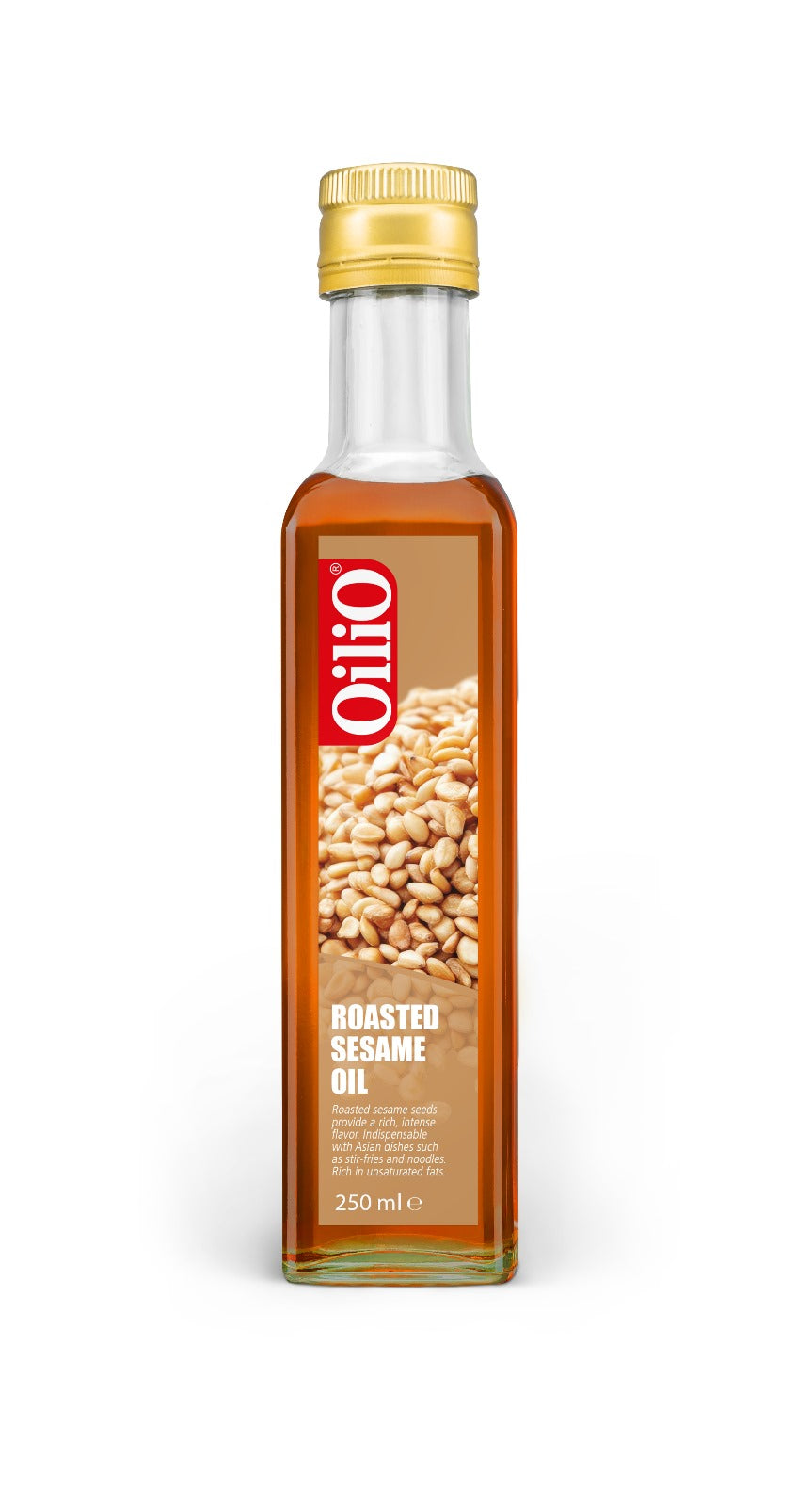 Oilio Geroosterde Sesamolie – 2x 250 ml | Diep, nootachtig & umami