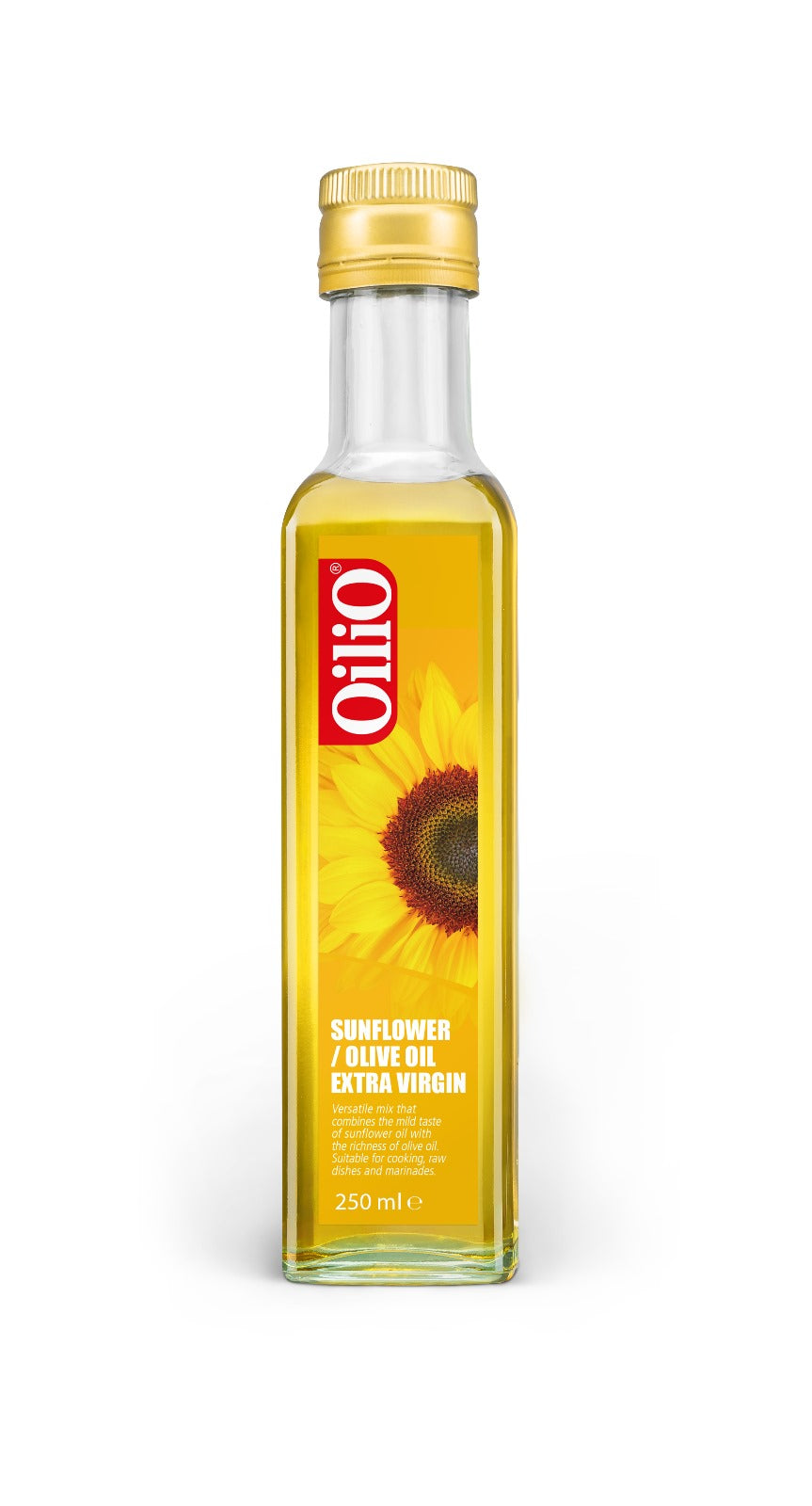 Oilio Zonnebloem & Olijfolie Extra Vierge – 2x 250 ml | Mild & veelzijdig